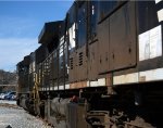 NS E19's conductor waves at patrons dining at the Depot Grille.